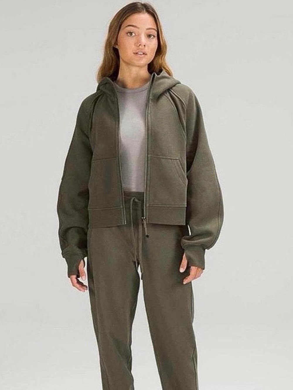 lululemon athletica Olive Green Track Joggers